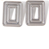Cercei inox dreptunghiulari 12.3 g