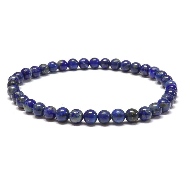 Bratara cu lapis lazuli 6 mm - Podoabele Mele