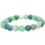 Bratara pietre semipretioase agat verde 8 mm - Podoabele Mele